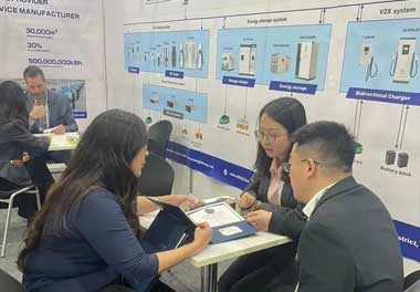 南宫体育app官网新能源亮相韩国展会，为全球充电行业贡献“中国力量”(图6)