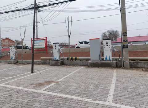 120kw直流充电桩助力城市出行